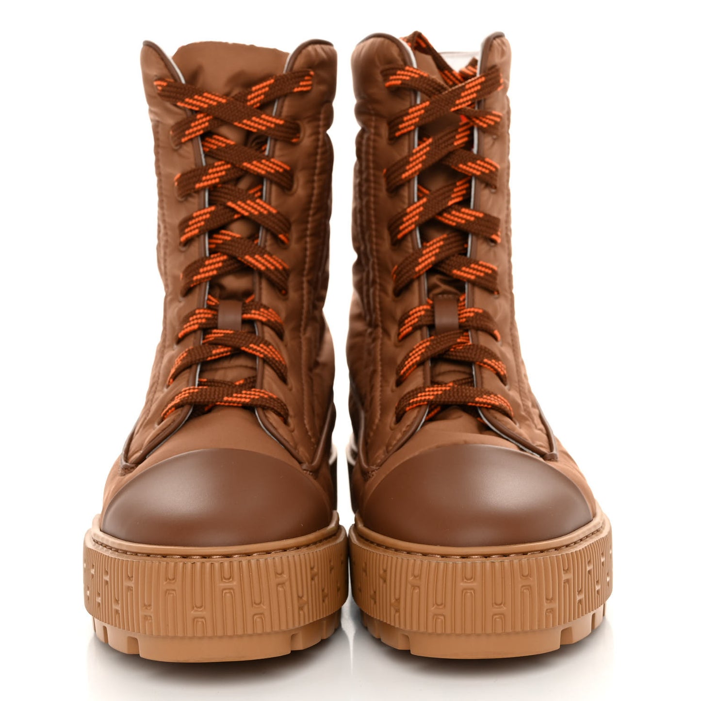 Calfskin Parachute Fresh Ankle Boots 36.5 Brun Amourette