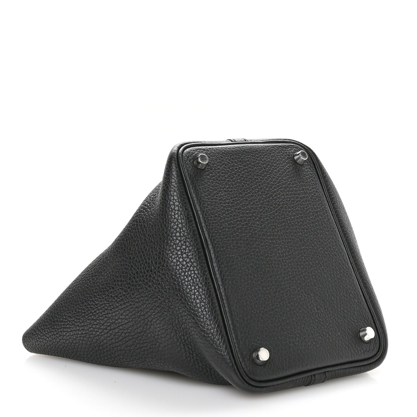 Taurillon Clemence Picotin Lock 18 PM Black