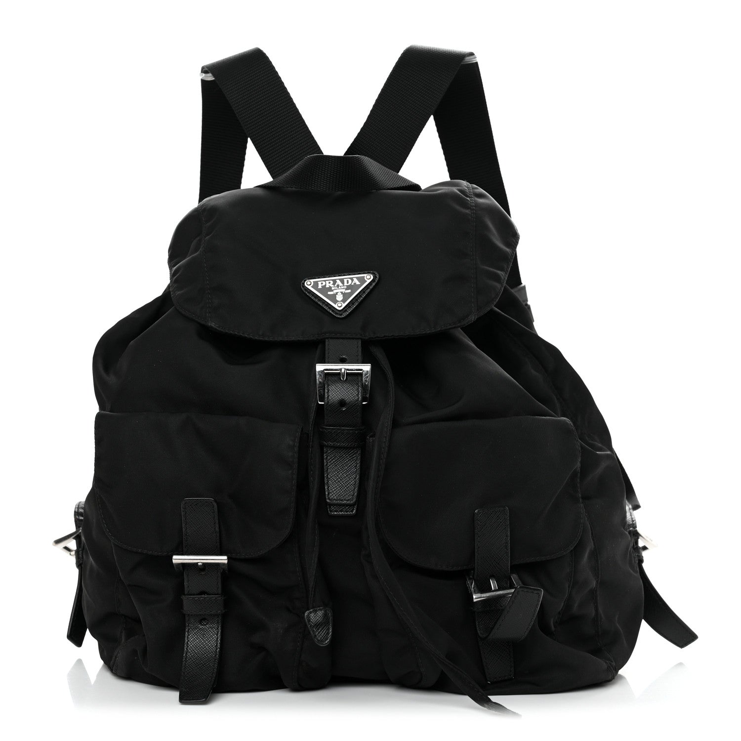 Prada Tessuto Nylon Vela Backpack Black 1 of 12