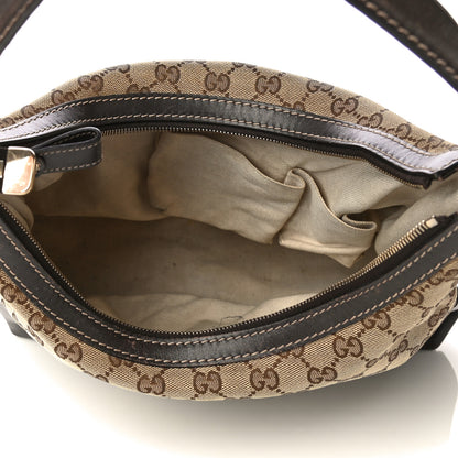 Gucci Monogram Medium Lovely Heart Hobo Brown 9 of 9
