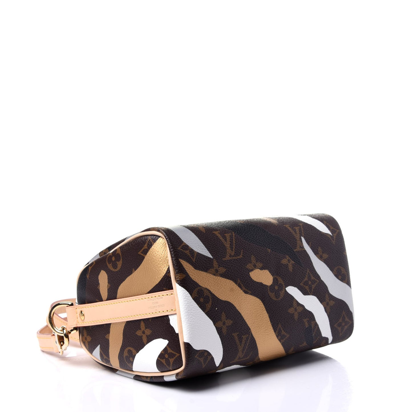 X LOL Monogram Speedy BB Gold Silver