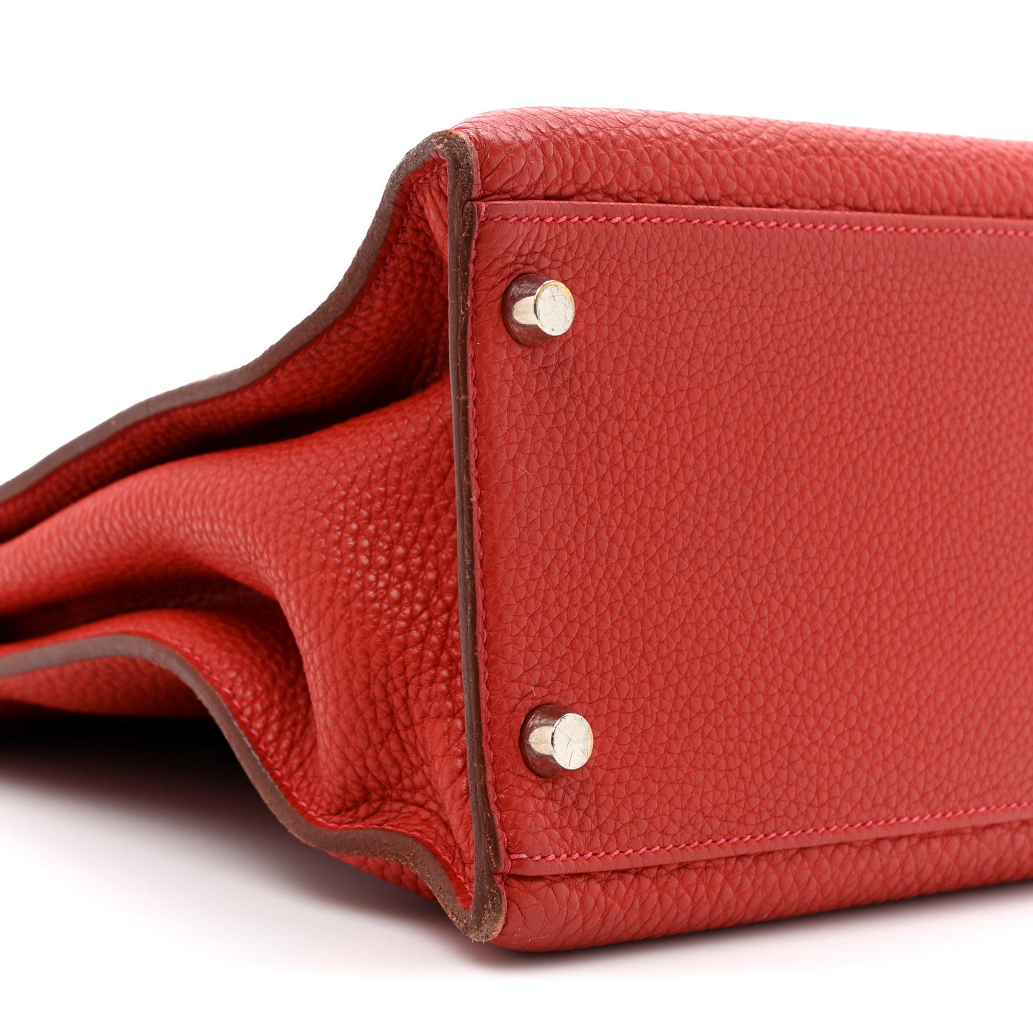 Hermes Togo Kelly Sellier 32 Rouge Vif 10 of 16