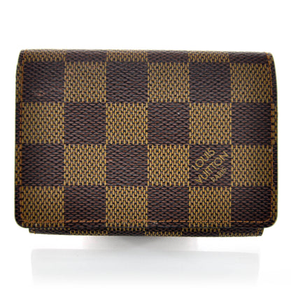 Louis Vuitton Damier Ebene Business Card Holder 1 of 6