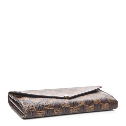 Louis Vuitton Damier Ebene Sarah Wallet NM 4 of 7