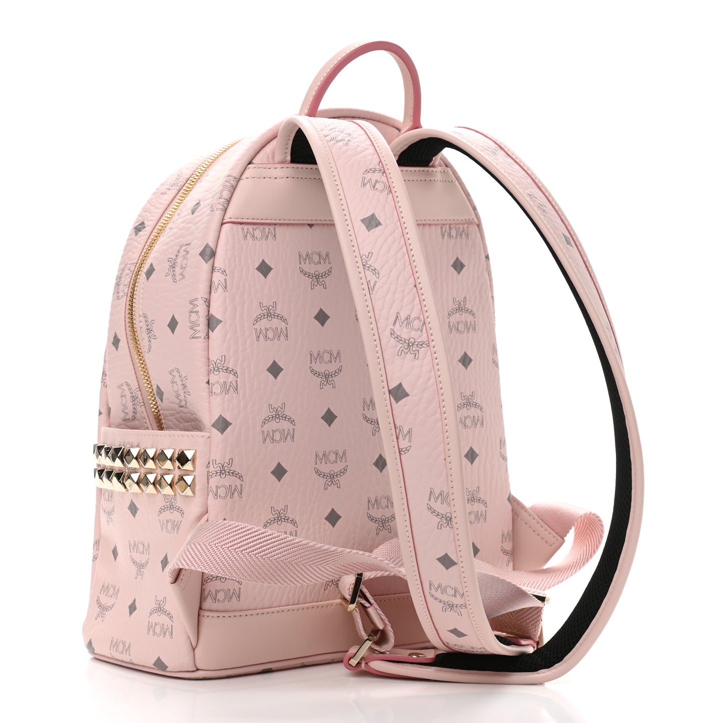 Visetos Small Side Stud Stark Backpack Light Pink