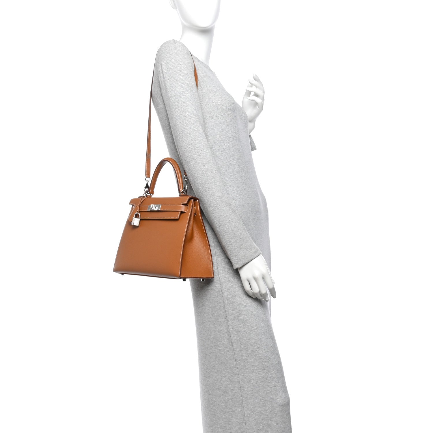 Hermes Epsom Kelly Sellier 28 Gold 2 of 11