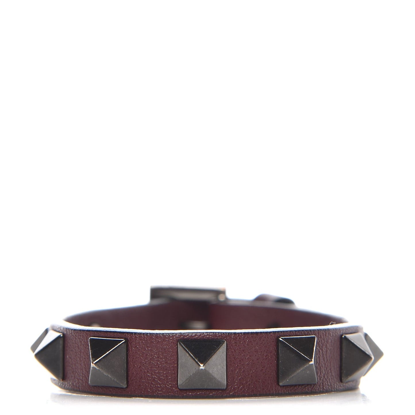 Vitello Rockstud Bracelet Rubin