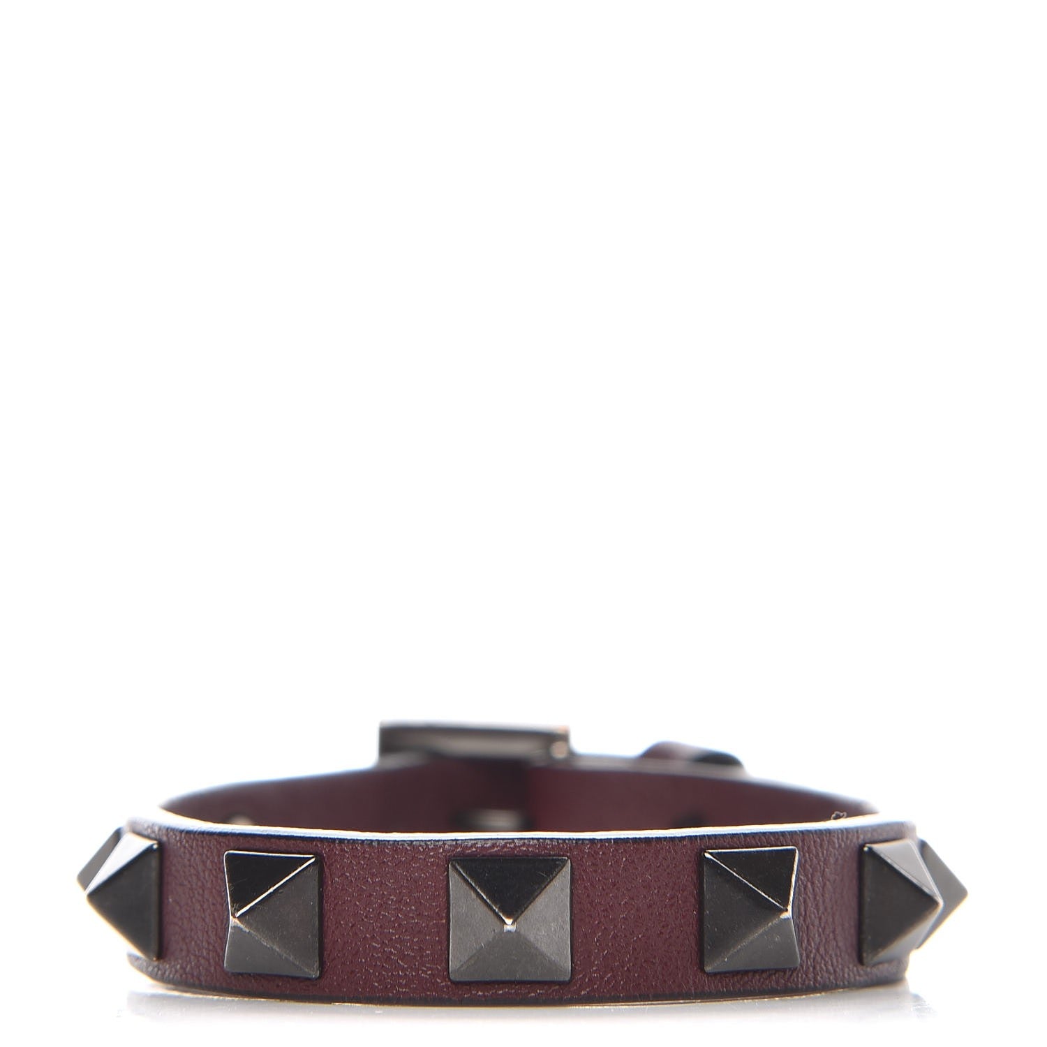 Valentino Garavani Vitello Rockstud Bracelet Rubin 1 of 5