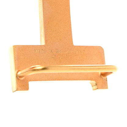 Hermes Swift Epsom 24mm Mini Constance H Belt 85/34 Black Etoupe 8 of 9