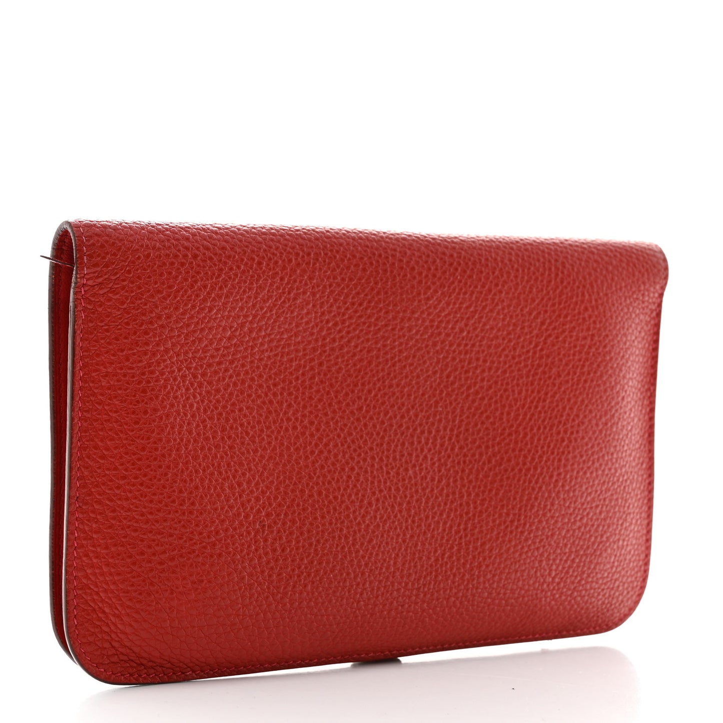 Togo Dogon Duo Wallet Rouge Casaque