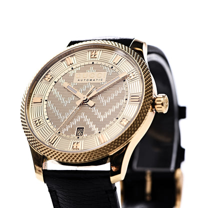 Gucci Stainless Steel Calfskin 40mm G-Timeless Eryx Automatic Watch Gold 9 of 9