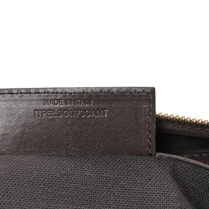 Burberry Haymarket Check Small Chester Bowling Bag Chocolate 7 of 9