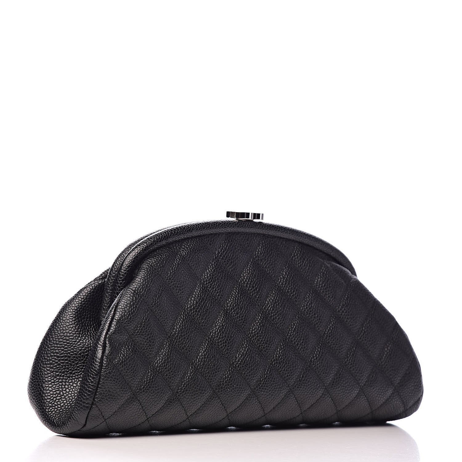 Chanel Caviar Quilted Timeless Clutch Black 3 of 13