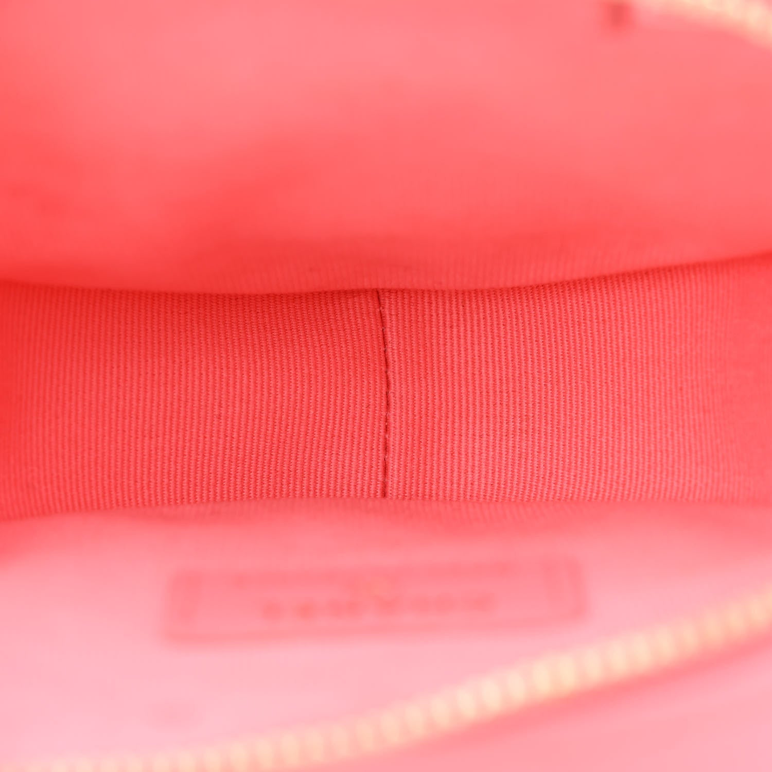 Chanel Lambskin Quilted CC In Love Heart Clutch With Chain Pink 5 of 11