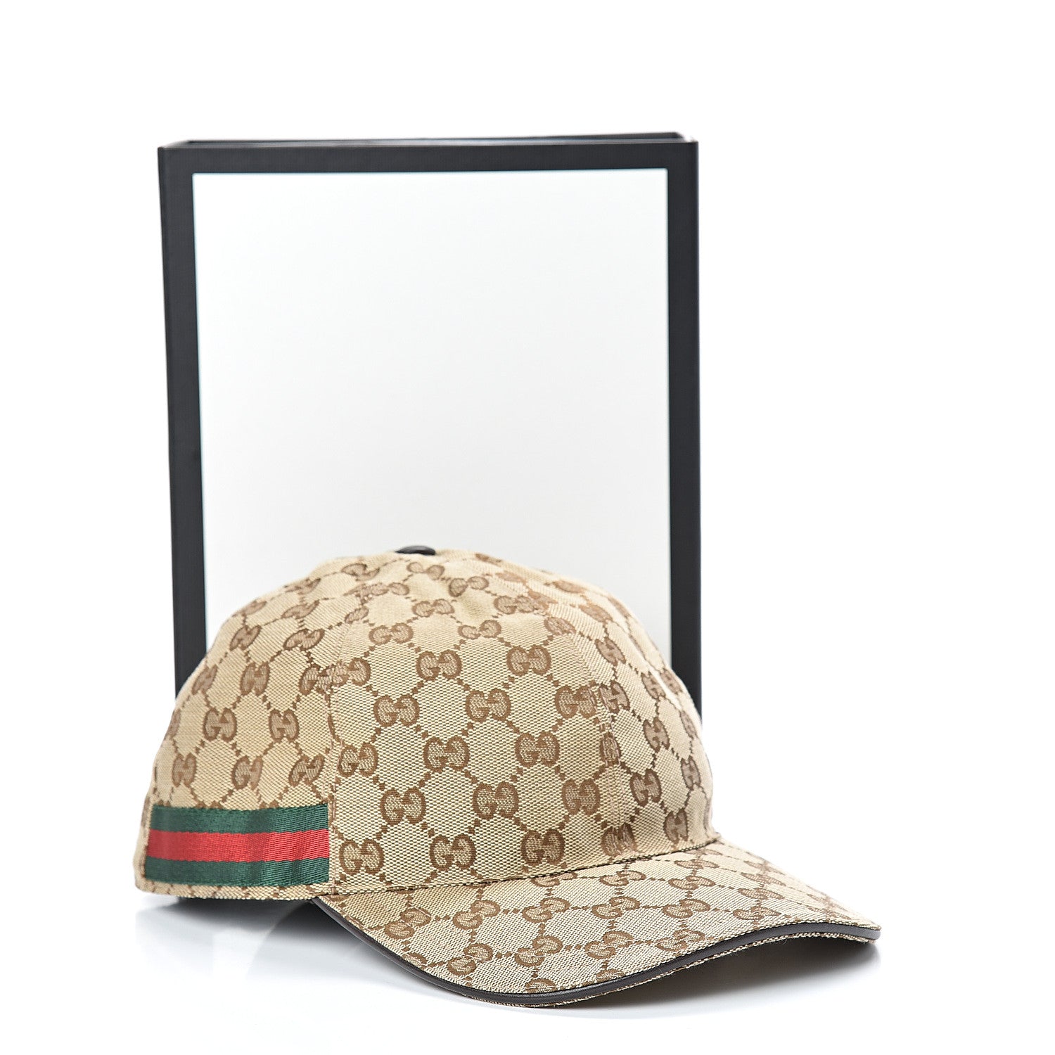 Gucci Monogram Web Baseball Hat M Beige Cocoa 8 of 8