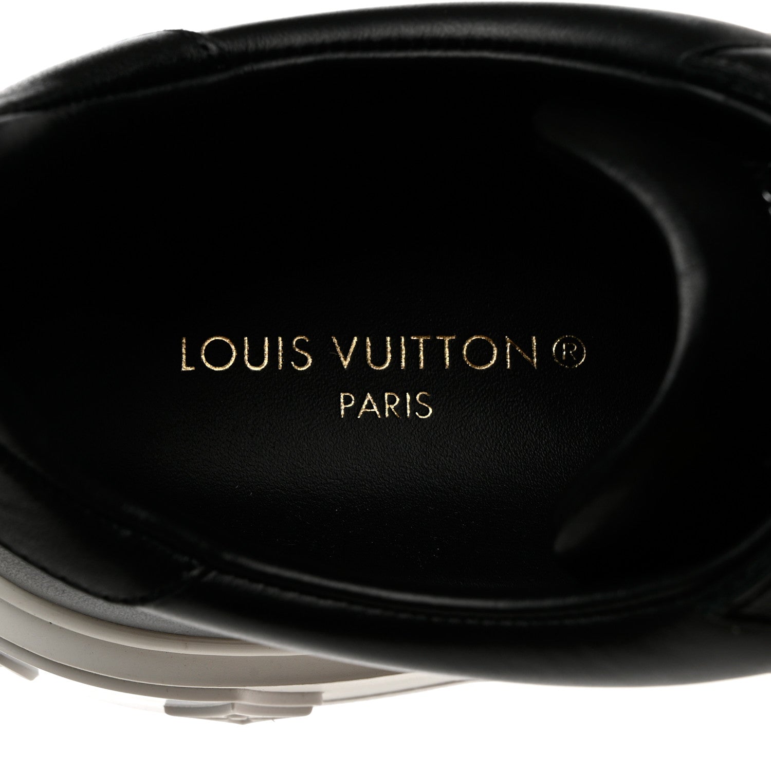 Louis Vuitton Calfskin Time Out Sneakers 37 Black 6 of 8