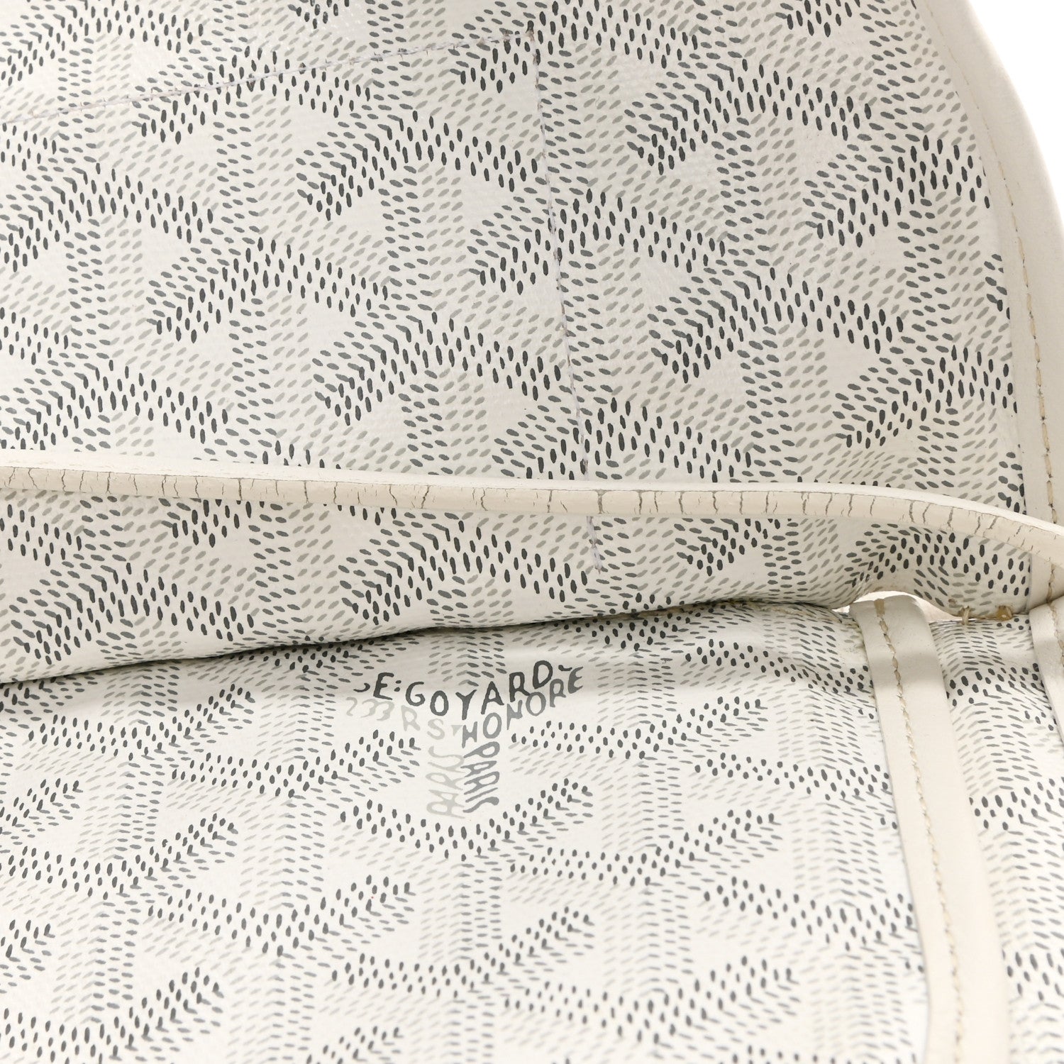 Goyard Goyardine Plumet Wallet Clutch White 14 of 14