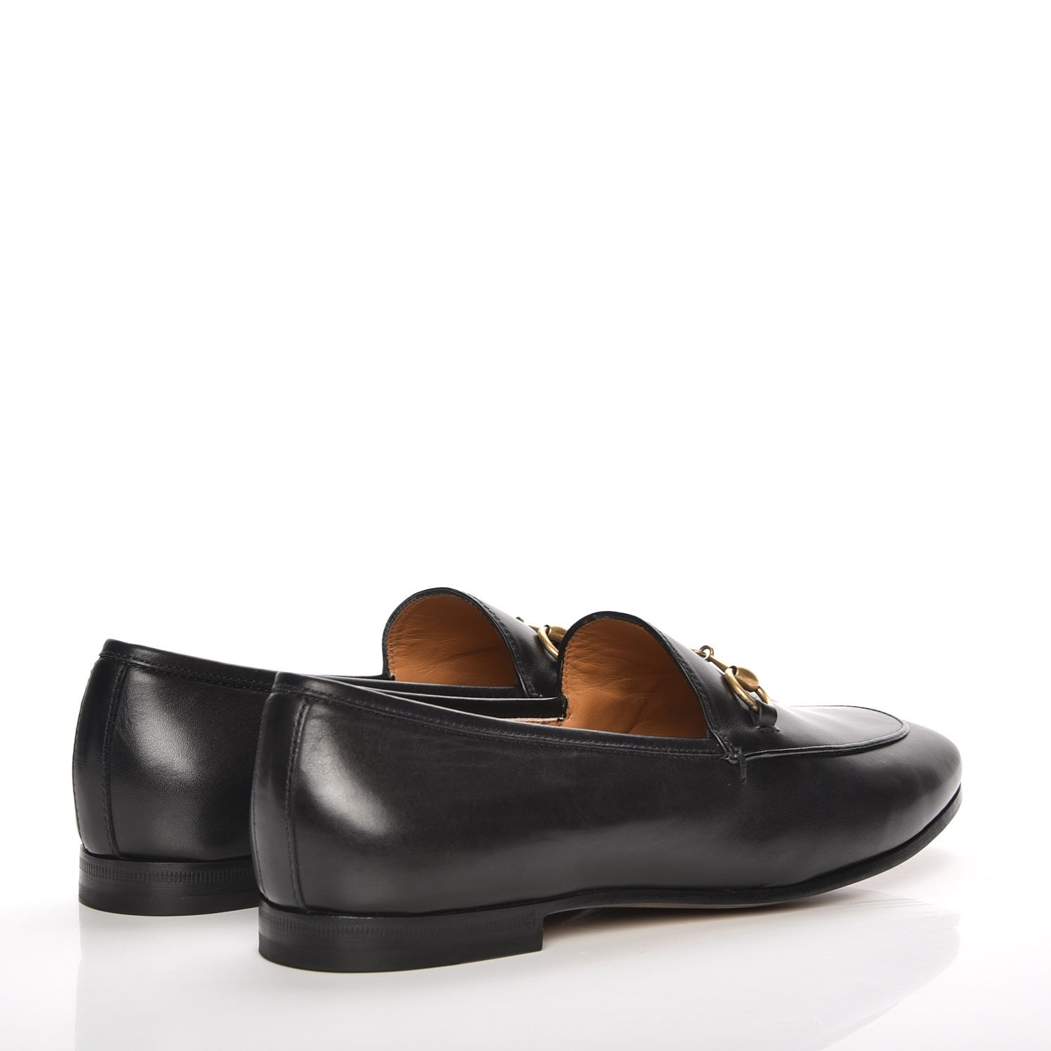 Gucci Calfskin Jordaan Loafers 39 Black 4 of 9