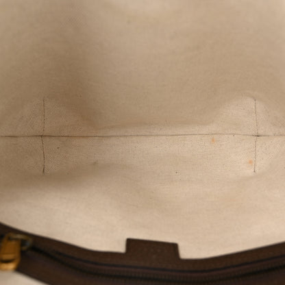 Gucci GG Supreme Monogram Web Small Ophidia Half Moon Hobo Brown 5 of 11