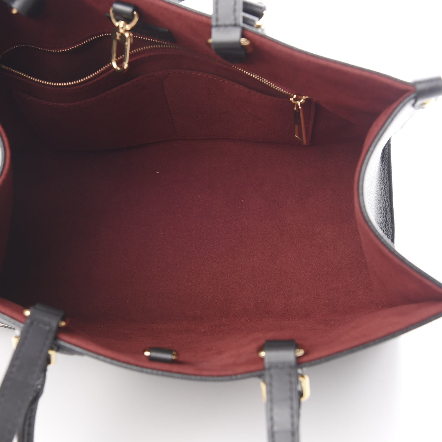 Louis Vuitton Empreinte Monogram Giant Onthego MM Black Beige 6 of 12