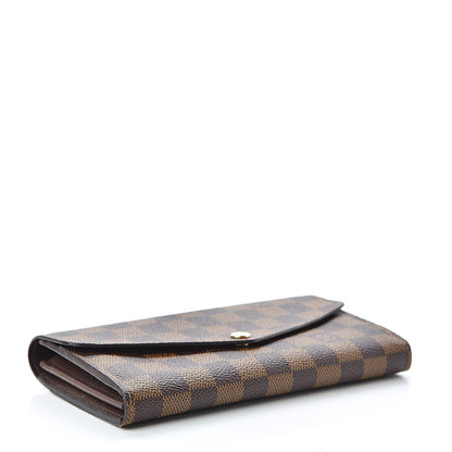 Louis Vuitton Damier Ebene Sarah Wallet NM 4 of 7