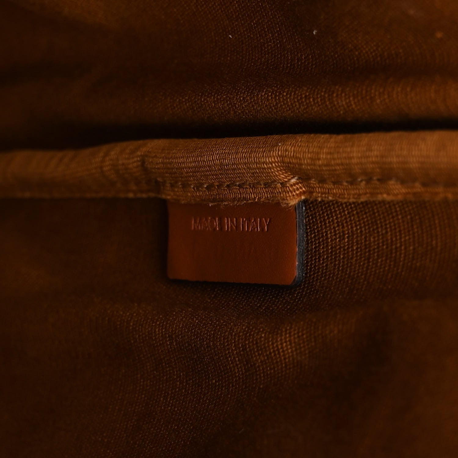 Celine Triomphe Canvas Calfskin Mini Folco Backpack Tan 6 of 9