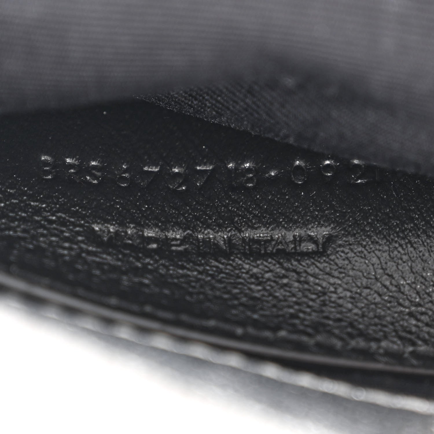 Saint Laurent Metallic Lambskin Quilted Double Flap Bag Silver 7 of 10