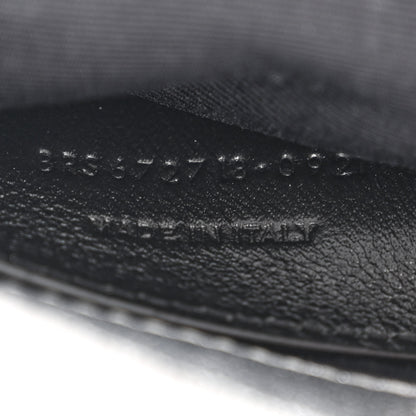Saint Laurent Metallic Lambskin Quilted Double Flap Bag Silver 7 of 10