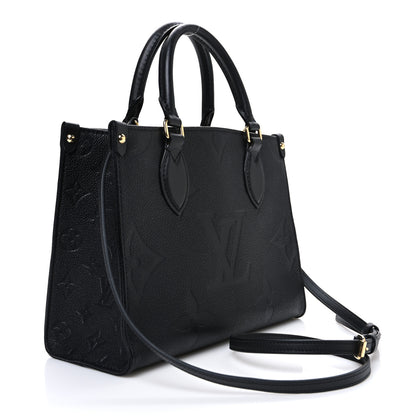 Louis Vuitton Empreinte Monogram Giant Onthego PM Black 3 of 9