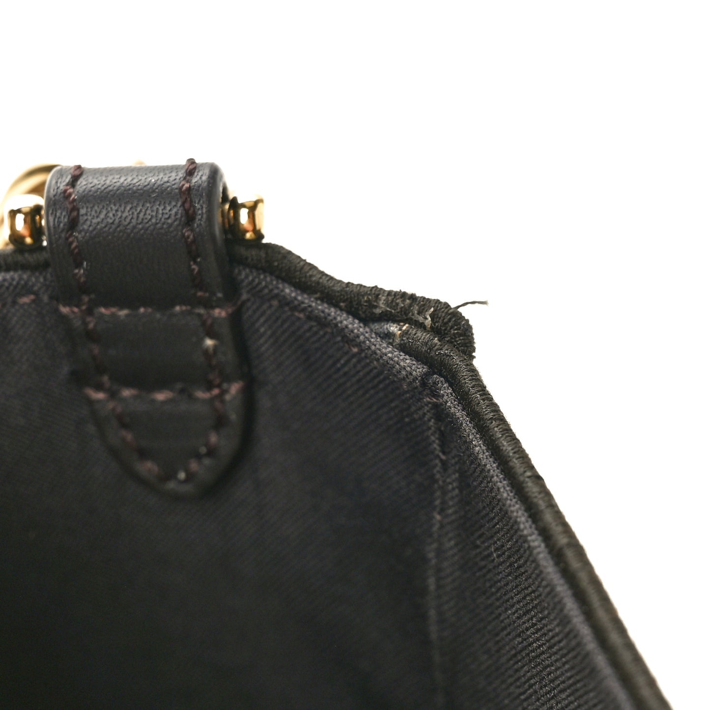 Fabric Jacquard Paillettes Vitello Seta FF 1974 Baguette Testa di Moro Real Ebano