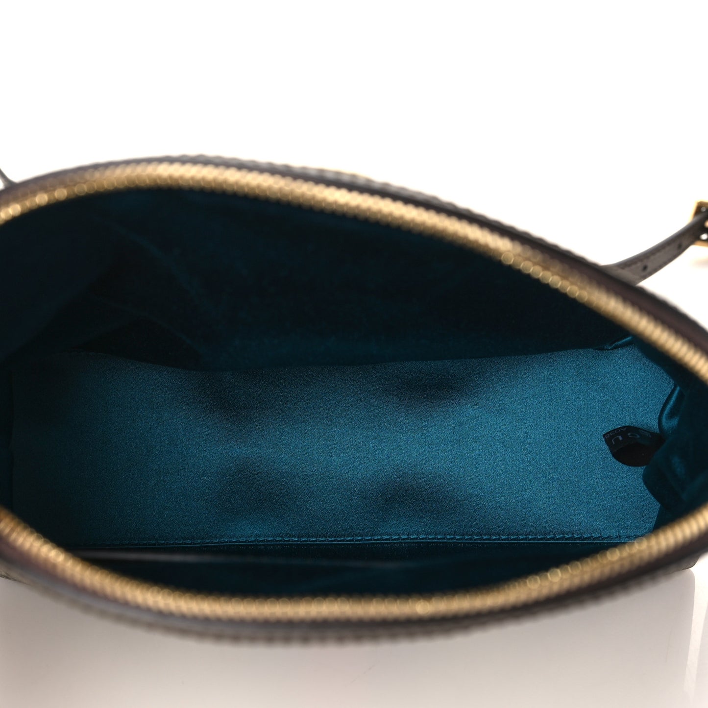 GG Supreme Monogram Textured Dollar Calfskin Web Small Ophidia Dome Shoulder Bag Beige Ebony New Acero