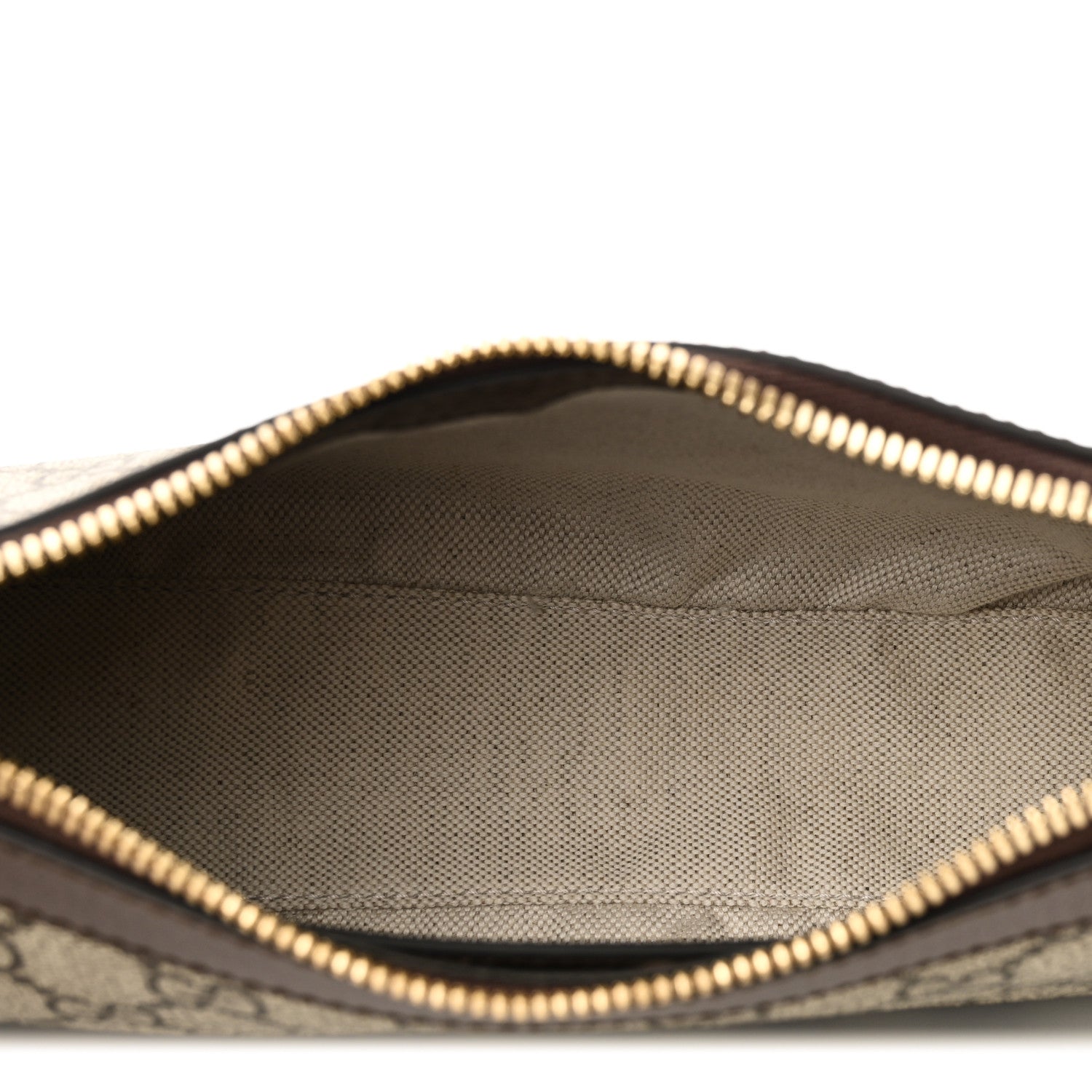 Gucci GG Supreme Monogram Textured Dollar Calfskin Web Small Ophidia GG Handbag Beige Ebony New Acero 5 of 11