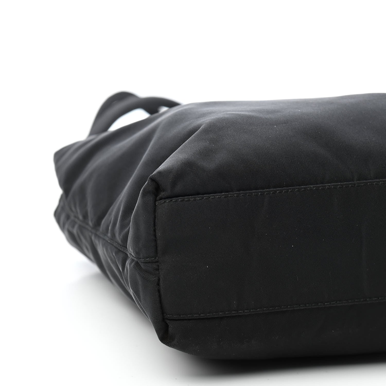 Prada Tessuto Nylon Shoulder Bag Black 7 of 9