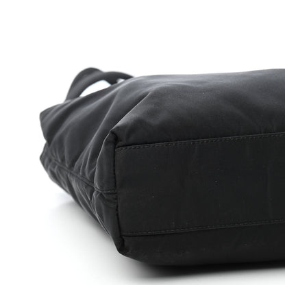 Prada Tessuto Nylon Shoulder Bag Black 7 of 9
