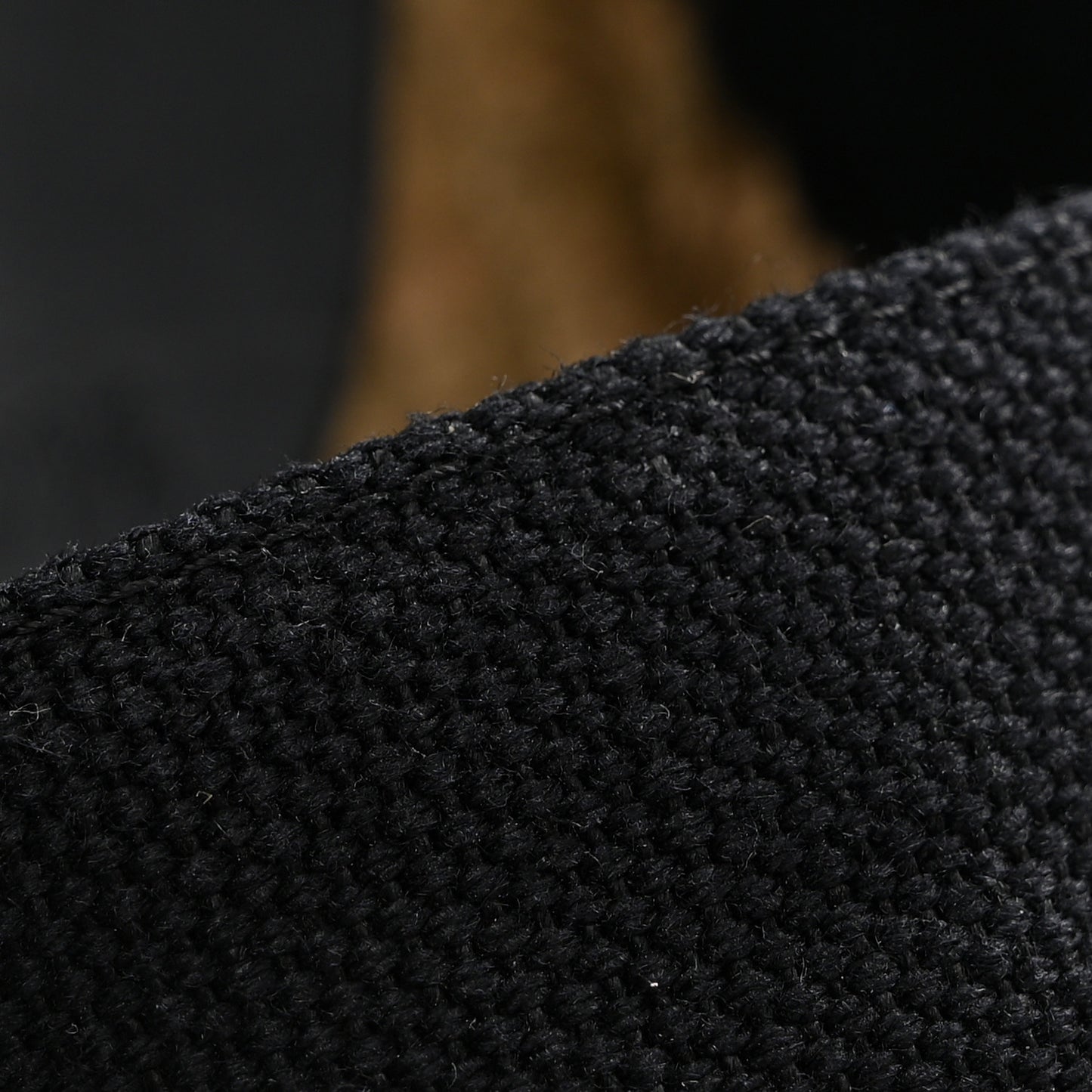 Canvas Nappa Elba Light Logo Embroidered Espadrilles 40.5 Black