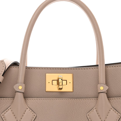 Louis Vuitton Calfskin Monogram On My Side Greige 5 of 9