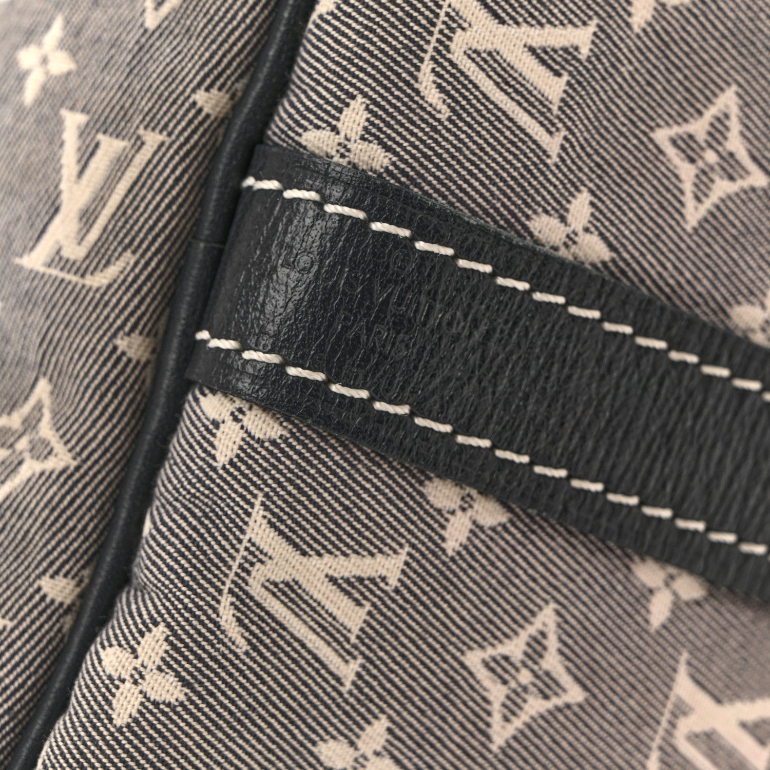 Louis Vuitton Mini Lin Speedy Bandouliere Blue 6 of 18