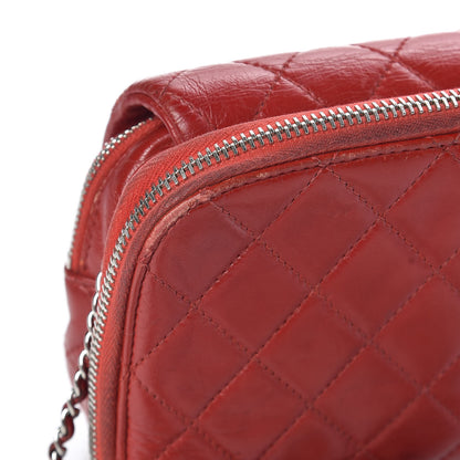 Chanel Lambskin Quilted WOC Mini Flap Red 14 of 19