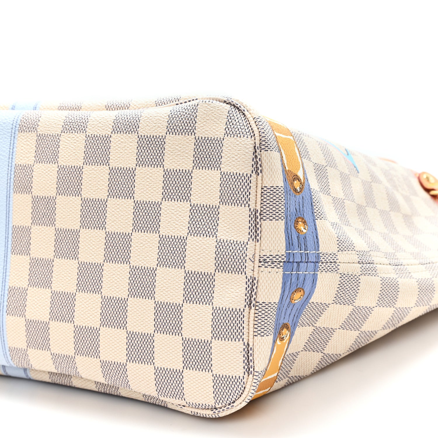 Louis Vuitton Damier Azur Summer Trunks Neo Neverfull MM 12 of 12