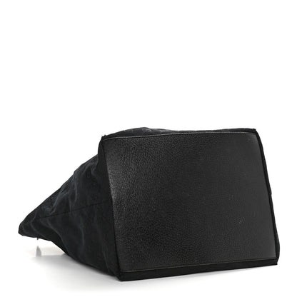 Gucci GG Monogram Large Web Handle Bucket Tote Black 4 of 12