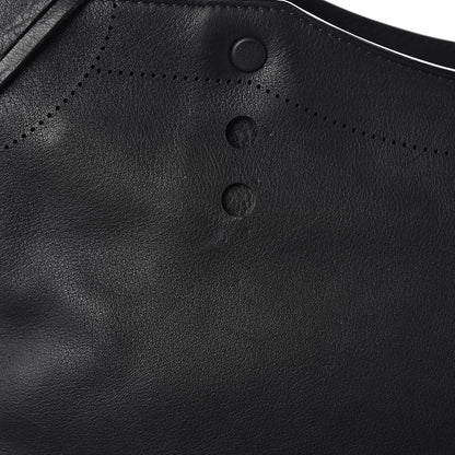 Balenciaga Veau Soyeux Perforated Blackout Hardware City Black 9 of 9