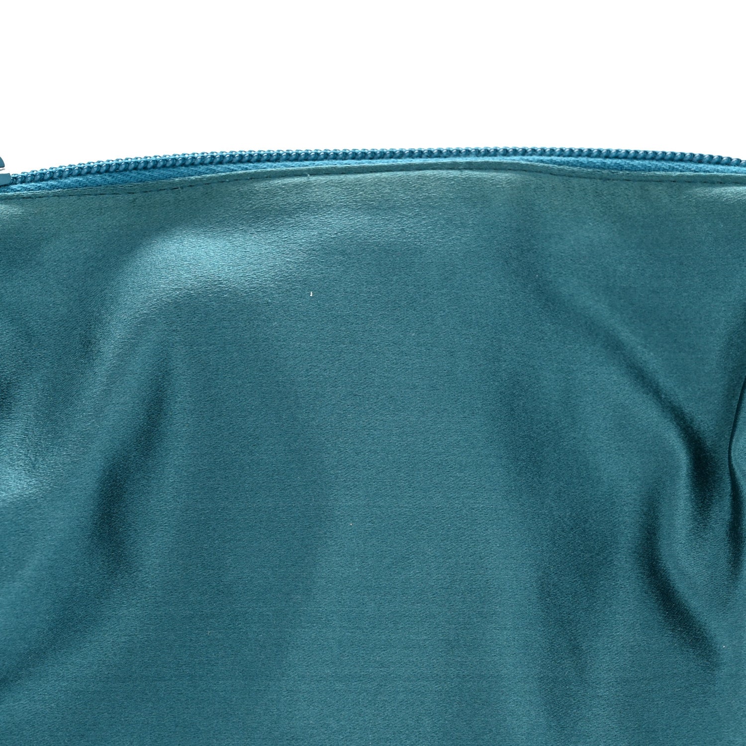 Prada Satin Soft Evening Bag Turchese 8 of 12