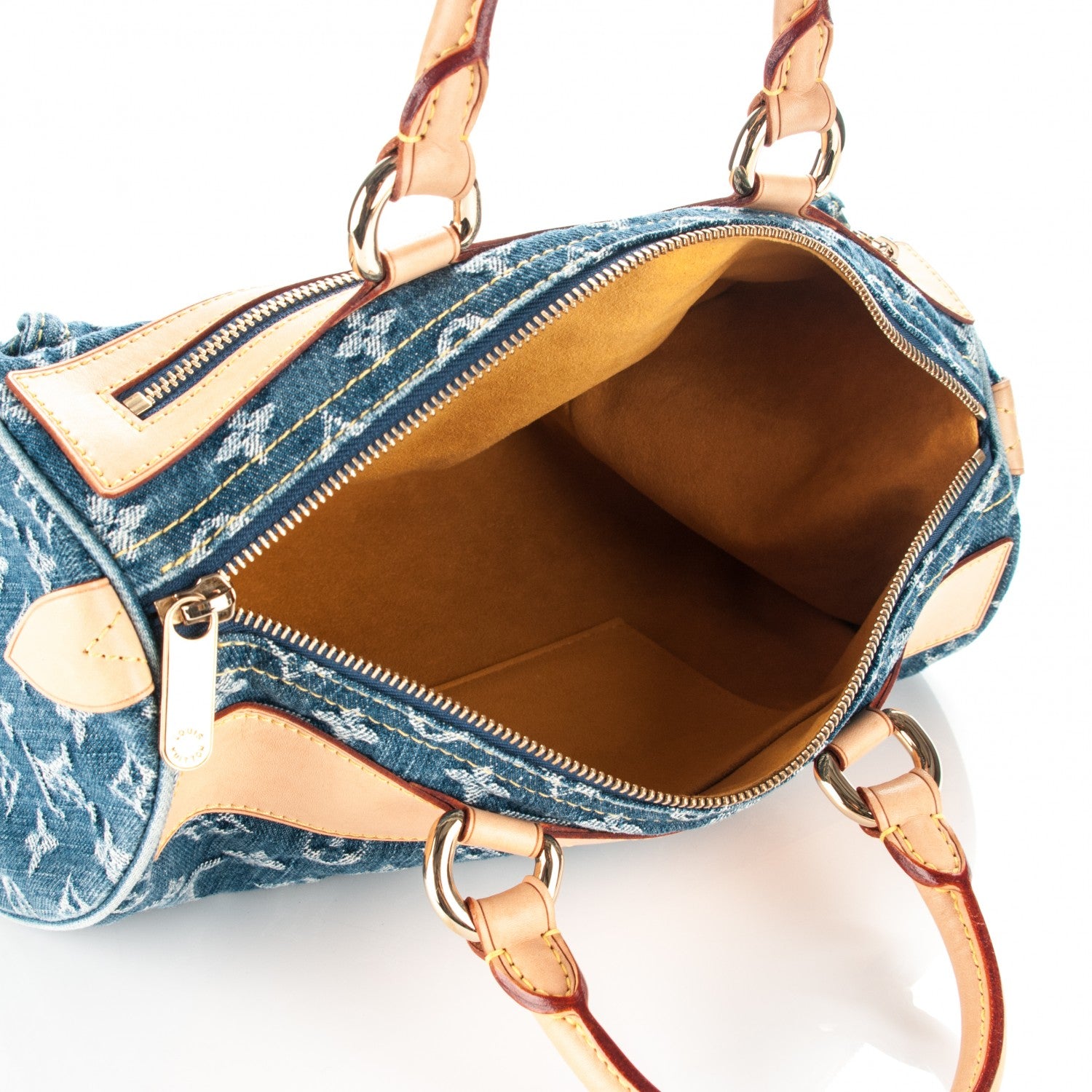 Louis Vuitton Monogram Denim Neo Speedy Blue 5 of 7