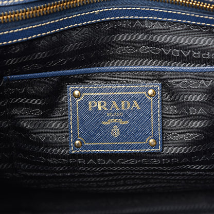 Prada Saffiano Lux Tote Bluette 6 of 20