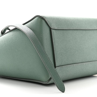 Celine Grained Calfskin Micro Belt Bag Celadon 9 of 12