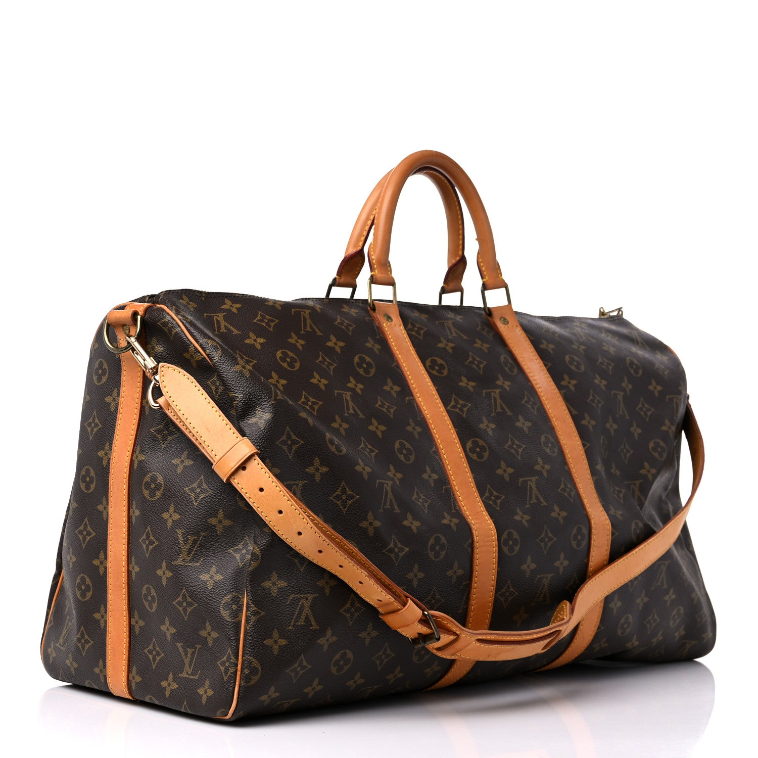 Louis Vuitton Monogram Keepall Bandouliere 55 3 of 26