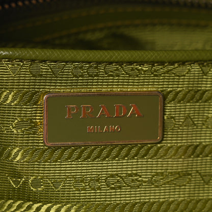 Prada Saffiano Large Galleria Double Zip Tote Edera 6 of 10