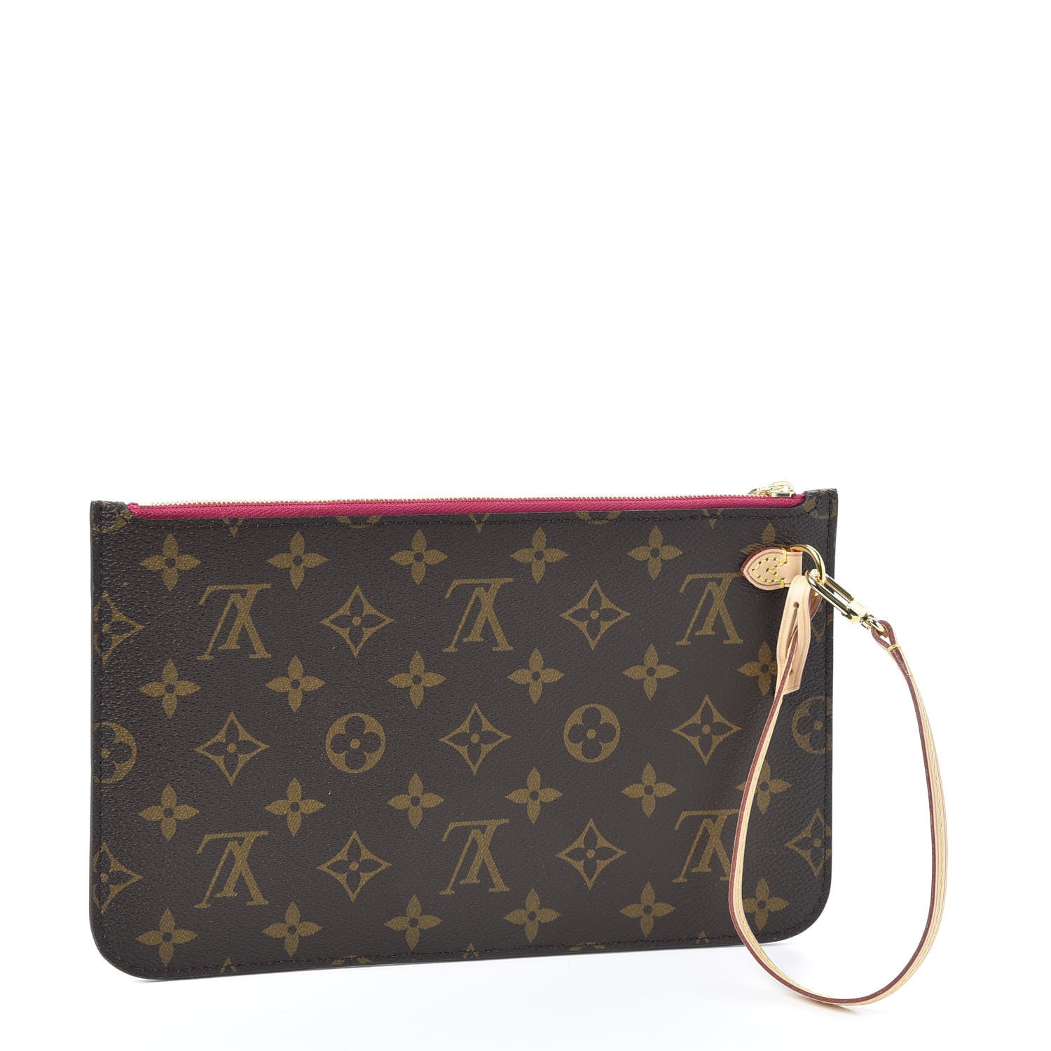 Louis Vuitton Monogram Neverfull MM GM Pochette Pivoine 2 of 8