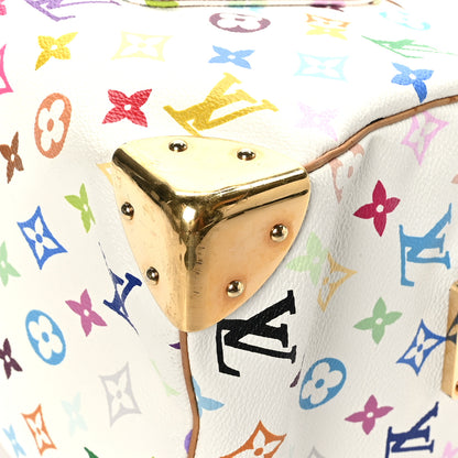 Louis Vuitton Monogram Multicolor Speedy 30 White 7 of 9