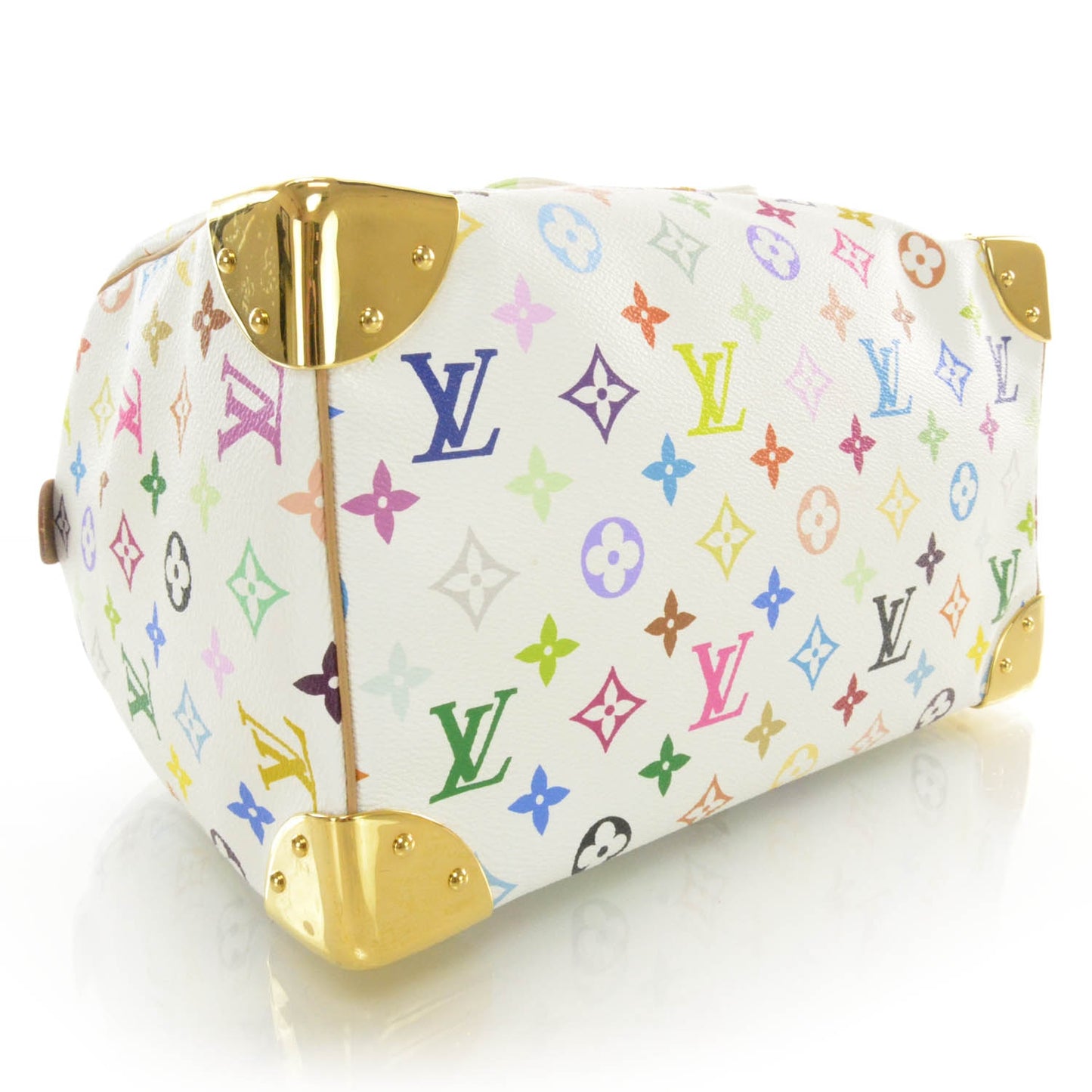 Monogram Multicolor Speedy 30 White